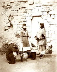 Kaffeehändler in Jerusalem, ca. 1867-81